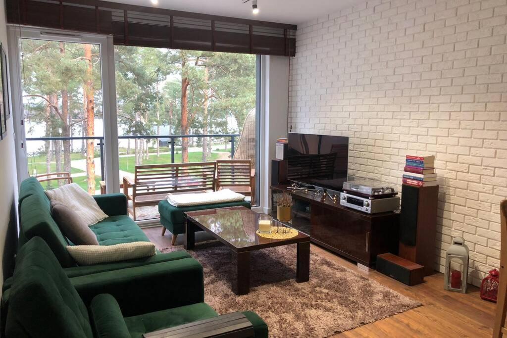アウグストゥフDwupoziomowy Apartament Nad Jeziorem W Lesieアパートメント エクステリア 写真