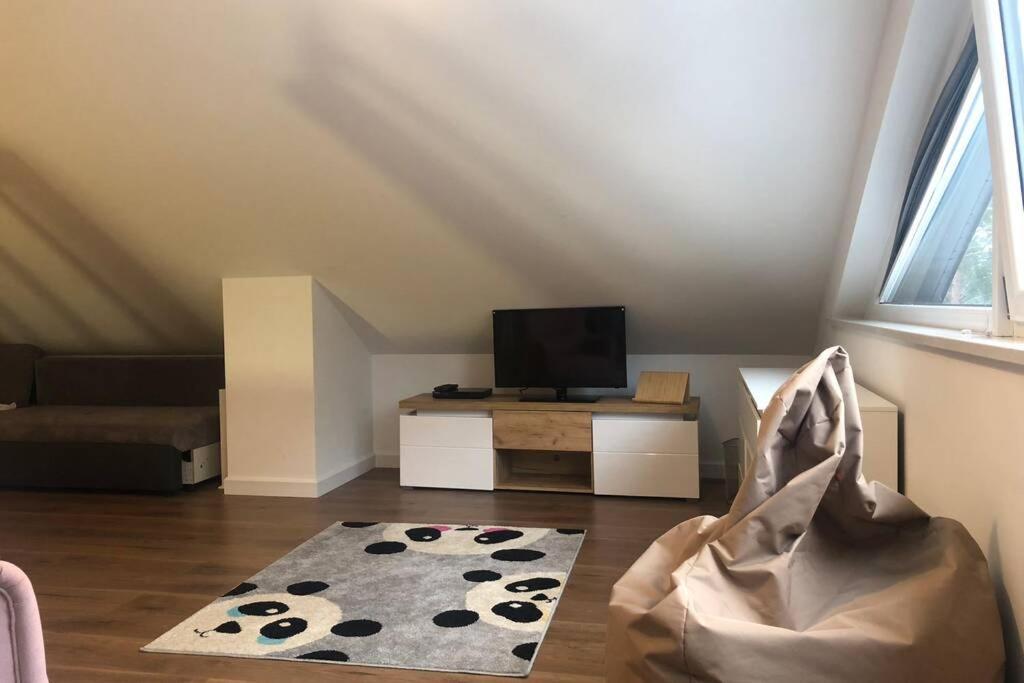 アウグストゥフDwupoziomowy Apartament Nad Jeziorem W Lesieアパートメント エクステリア 写真