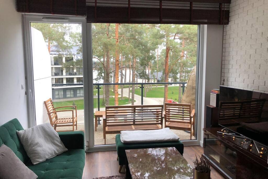 アウグストゥフDwupoziomowy Apartament Nad Jeziorem W Lesieアパートメント エクステリア 写真