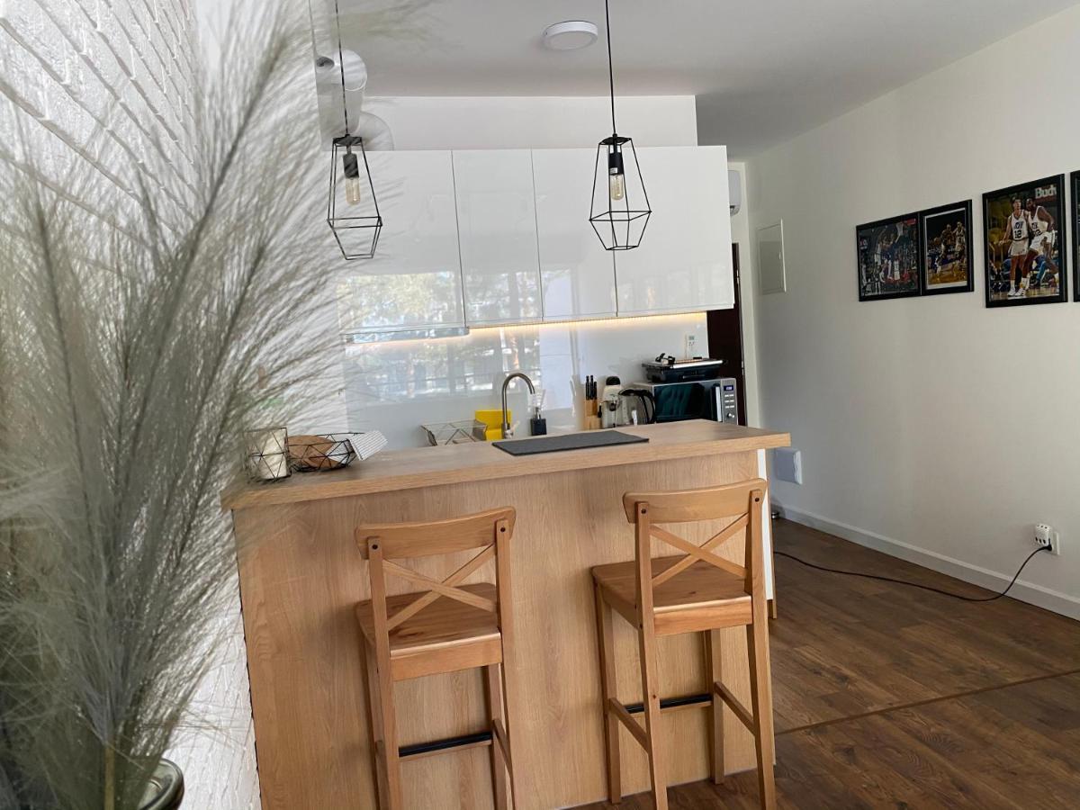 アウグストゥフDwupoziomowy Apartament Nad Jeziorem W Lesieアパートメント エクステリア 写真