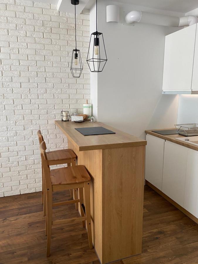 アウグストゥフDwupoziomowy Apartament Nad Jeziorem W Lesieアパートメント エクステリア 写真
